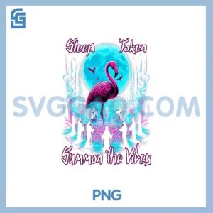 Flamingo Ritual PNG, Sleep Token Aesthetic Moon Vibes PNG