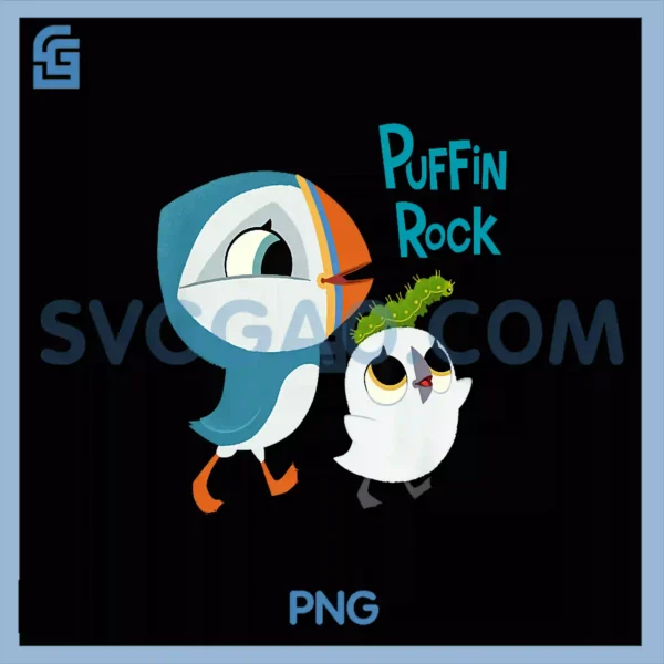 Puffin Rock PNG, Official Merchandise Oona & Baba take a walk PNG