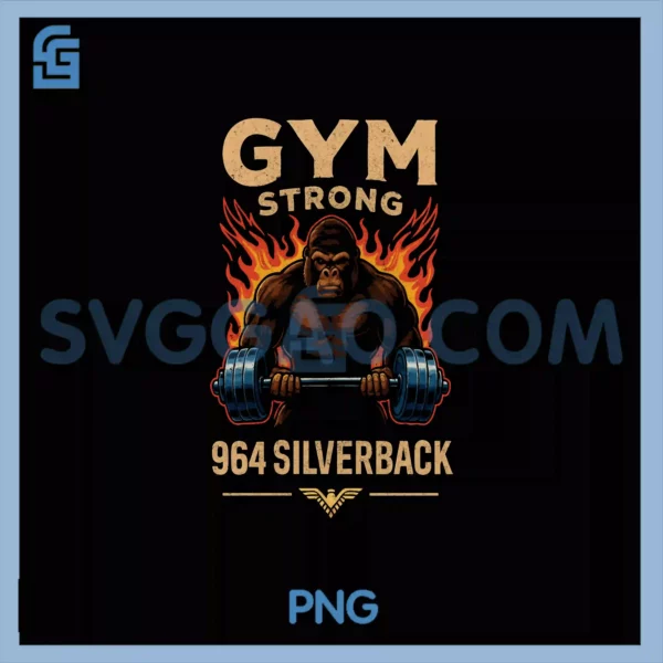 96.4 Silverback PNG, Gym apparel, body building, Strongman, gym PNG