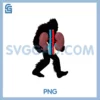 Bigfoot With Kidneys PNG, Cryptid Nephrology Sasquatch Dialysis PNG
