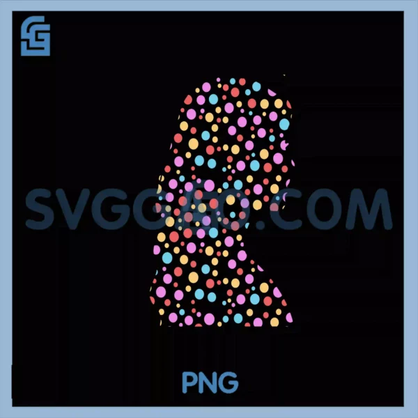 Celebrate Days Girl PNG, Each Dot Matters Outfit PNG