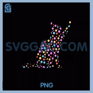 Celebrate Days PNG, Cat Each Dot Matters Outfit PNG
