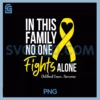 Childhood Cancer Support PNG, Family Childhood Cancer Awareness PNG
