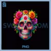 Dia De Los Muertos PNG, La Catrina Day of The Dead Sugar Skull PNG