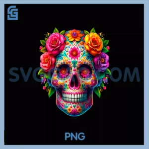 Dia De Los Muertos PNG, La Catrina Day of The Dead Sugar Skull PNG