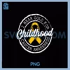 I Wear Gold For Childhood PNG, Cancer Awareness Gold Ribbon PNG