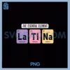 Retro The Essential Element Latina PNG, Hispanic Heritage Month PNG