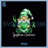 Supporter Cute Gnome PNG, Heart Lymphoma Awareness PNG