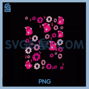 We Wear Pink PNG, In October Halloween Breast Cancer Matching PNG