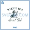 Dachshund Weenie Tiny PNG, Social Club 2025 PNG