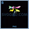 Dragonfly Warrior Cancer Awareness Art PNG