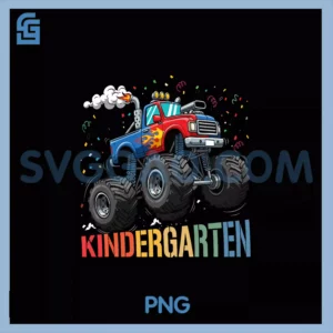 I'm Ready To Crush Kindergarten PNG, Dinosaur Monster Truck PNG