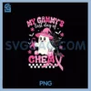 My Gammy's PNG, Last Day Of Chemo Ghost Breast Cancer Awareness PNG