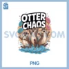 Otter Chaos PNG, Donut Splash PNG