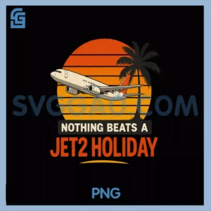 Retro Nothing PNG, Beats A Jet2 Holiday Design Vintage PNG
