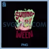 Summerween Vibes PNG, Skeleton Pool Flamingo Summer Halloween PNG