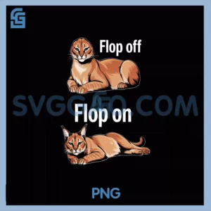Flop Off Flop Off Caracal PNG, Cat Big Floppa PNG