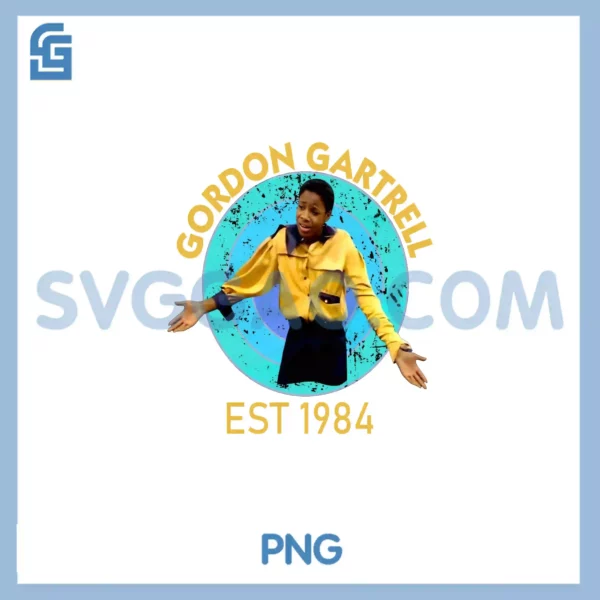 Theo Gordon Gartrell PNG, The Cosby Show PNG, Gordon Gartrell Est. 1984 PNG