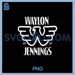 Waylon Jennings Official Merchandise PNG, Flying W Vintage PNG