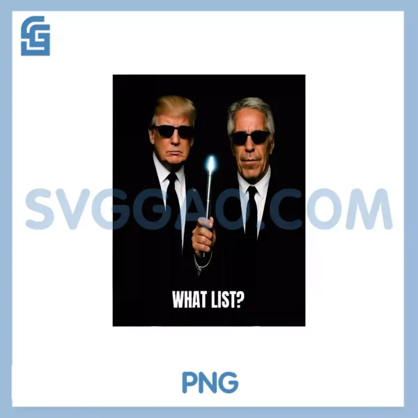 What List Trump PNG
