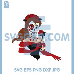 Beauty Halloween Svg, Beauty Princess Horror Svg, Beauty And the Beast Halloween Svg