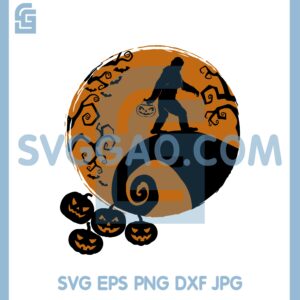 Bigfoot Pumpkin Nightmare Svg, Halloween Bigfoot Svg, Pumpkin Bigfoot Svg