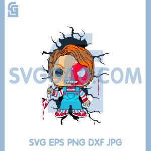 Chucky Svg, Funko, Chucky Horror movie svg, Halloween Svg