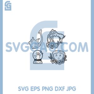 Coraline Jones Halloween Svg, Coraline Jones Svg, Coraline Witch Girl Coraline Svg