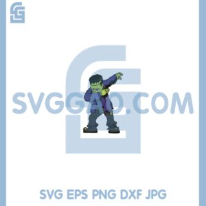 Dabbing Frankenstein Halloween Svg, Frankenstein TV Show Svg, Friend TV Svg