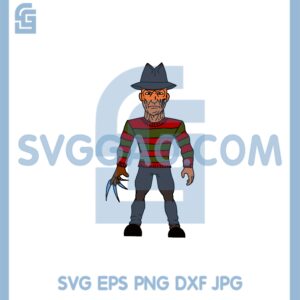 Freddy For Cricut Halloween Svg, Horror Freddy Vinyl File Svg, Ghost And Horror Movie Svg