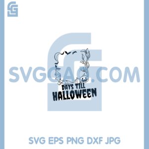 Halloween Count Down Gothic Svg, Frames Down Gothic Svg