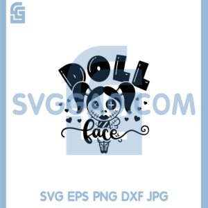 Halloween Cute little Rag Doll Cute Svg, Cute Girly Doll Svg
