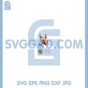 Halloween Middle Finger Svg, Clown With Money For Cricut Svg, Horror Clown Fuckk Svg