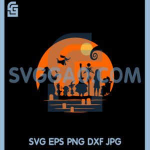 Nightmare Before Christmas Svg, The Nightmare Before Christmas Halloween Svg, Halloween Pumkin Svg