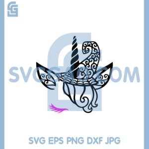 Halloween Unicorn Svg