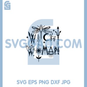 Halloween Witchy Woman Svg, Witchy Woman X Svg, Witchy Svg