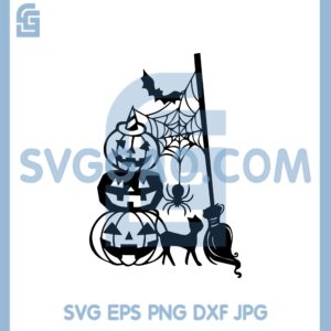 Halloween pumpkin head Svg