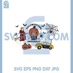 HalloweenTown Uuniversity 1998 Svg, Hocus Pocus Uuniversity Svg, Sarah Sanderson Svg