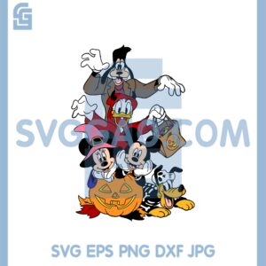 Donald Duck Pumpkin svg