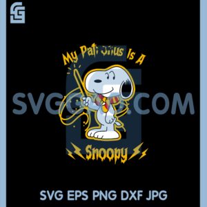 Harry Potter Snoopy Svg, My Patronus Is A Snoopy Halloween Svg, Snoopy Halloween Svg