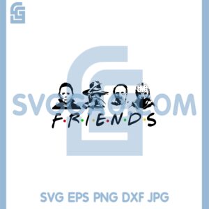 Horror Legends Friends SVG, Freddy vs. Jason SVG, Halloween Michael Myers png