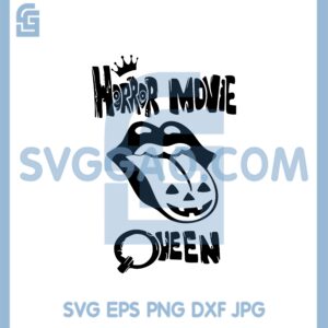 Horror Movie Killers Queen Svg, Blade Design For Halloween Svg, Queen Halloween Svg