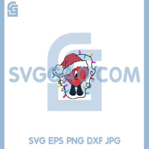 Baby Benito Christmas Lights Svg, Heart Baby Benito Lights Svg, Baby Benito Svg