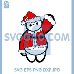 Bay Max Christmas Costumes Svg, Big Hero 6 Christmas Svg