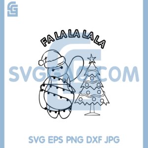 Bay Max Christmas Svg, Bay Max Christmas Tree Svg, Christmas Light Svg