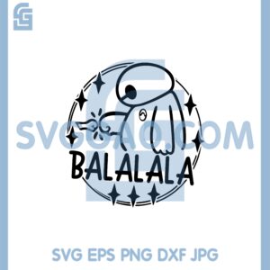Baymax Balalala Svg, Baymax Big Hero 6 Christmas Svg