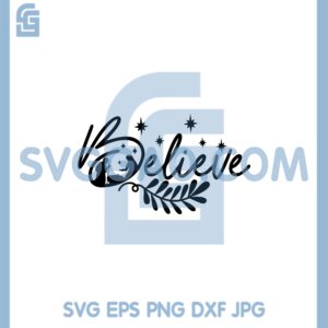 Believe Christmas Jesus Svg, Christmas Jesus Svg