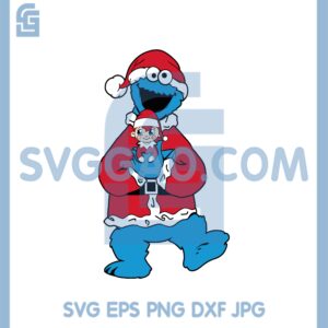 Cartoon Christmas Svg, Monster and Elf Svg, Doll Christmas Svg