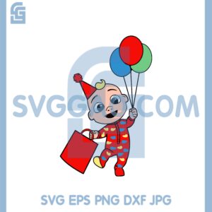 Christmas Cocomelon Balloons Svg, Cocomelon Santa Svg, Cocomelon Balloons Svg
