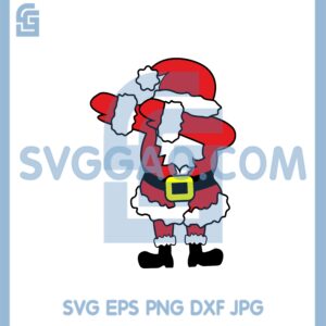 Christmas Dabbing Svg, Dabbing Santa Svg, Rudolph Nose Svg